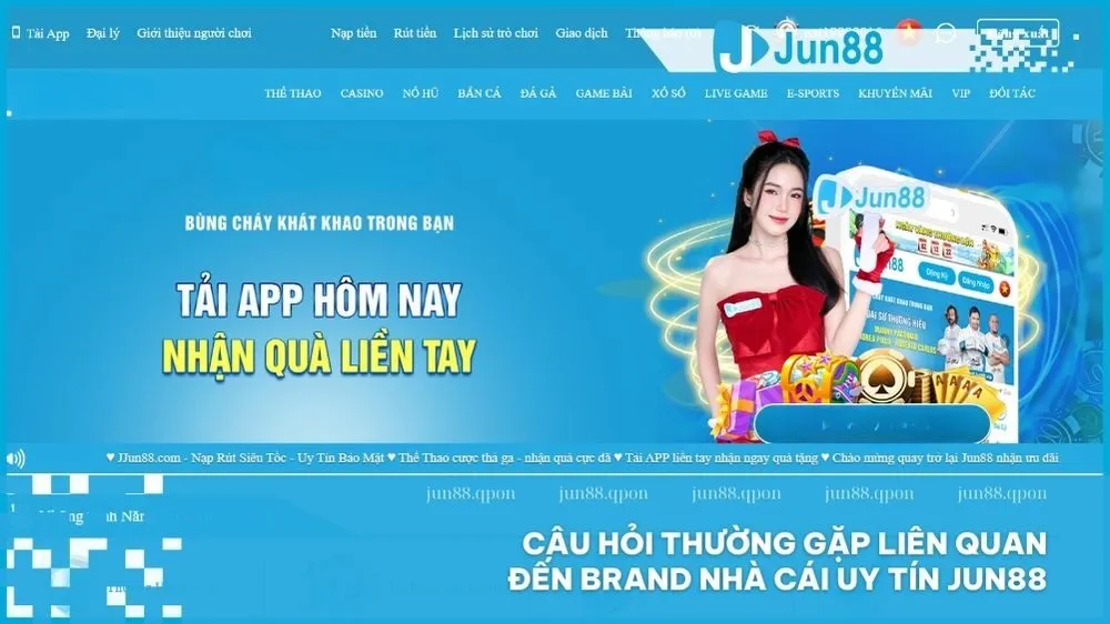 Câu hỏi thường gặp liên quan đến brand nhà cái uy tín Jun88