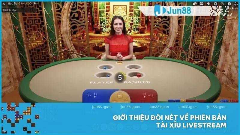 Giới thiệu đôi nét về phiên bản Tài Xỉu Livestream Jun88 