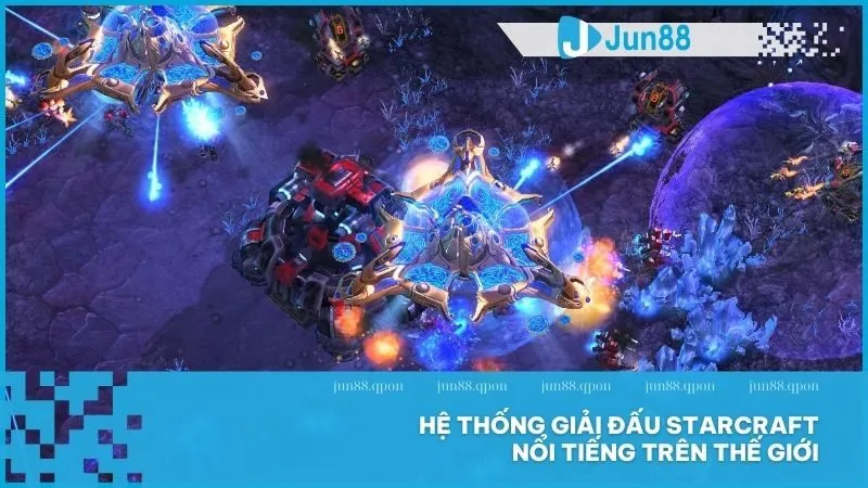 Hệ thống giải đấu StarCraft nổi tiếng trên thế giới