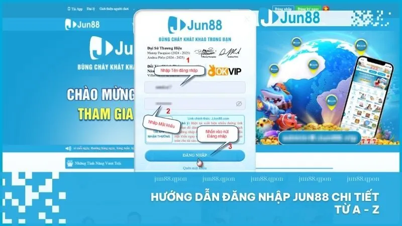 Hướng dẫn đăng nhập Jun88 trên máy tính cho người chơi mới