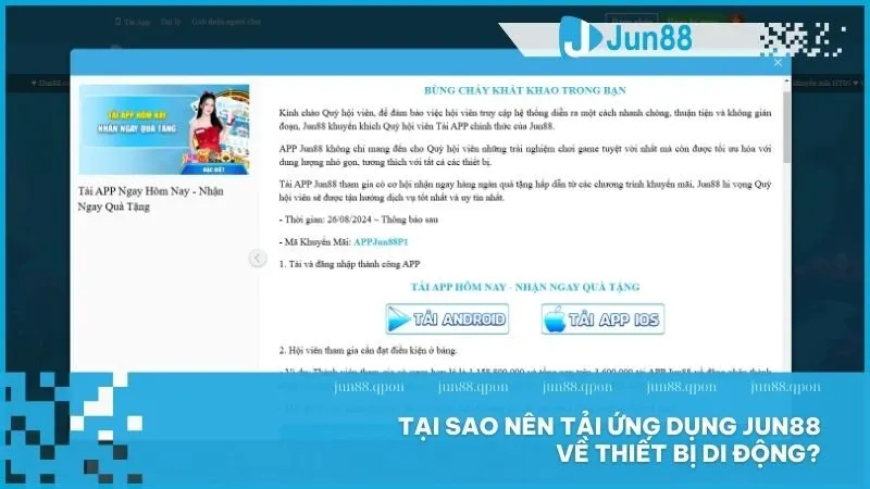 Khám phá ứng dụng Jun88 với giao diện thân thiện và bảo mật tuyệt đối