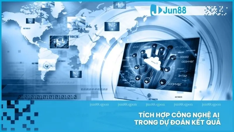 Công nghệ AI được tích hợp để hỗ trợ dự đoán kết quả xổ số tại Jun88
