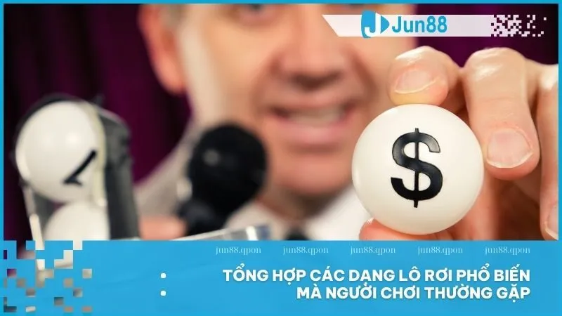 Tổng hợp các dạng lô rơi phổ biến mà người chơi thường gặp