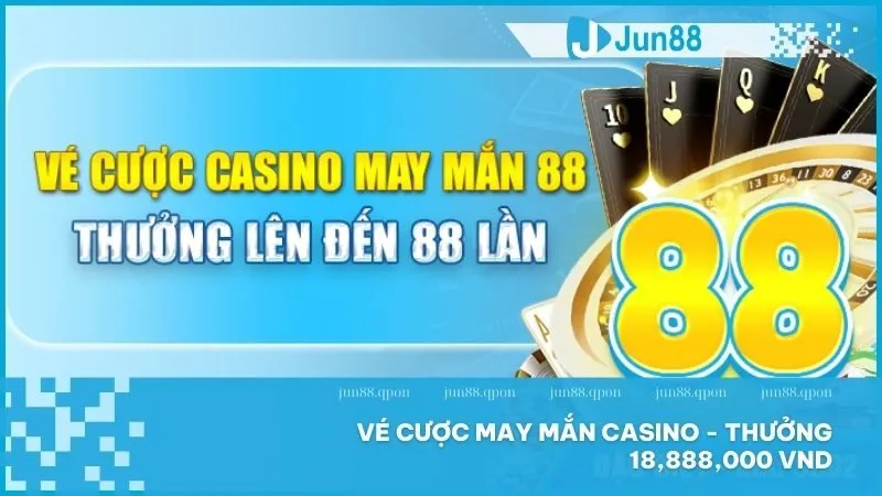 Cơ hội nhân thưởng lớn với những vé cược may mắn giá trị.