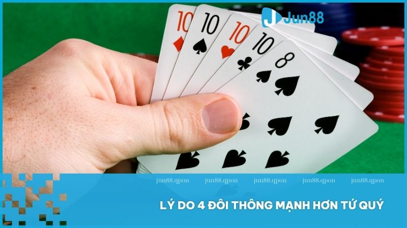 Tứ quý có chặt được 4 đôi thông không? Tìm hiểu luật chơi và chiến thuật hiệu quả 2 Khi sự hiếm hoi kết hợp với quyền lực – 4 đôi thông không thể bị đánh bại