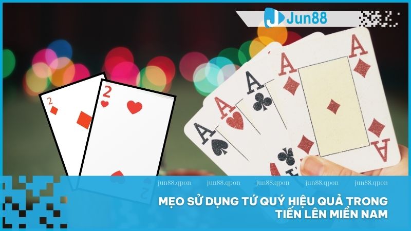 Tứ quý có chặt được đôi heo không? Cách chơi Tiến Lên Miền Nam hiệu quả 4 Đừng vội ra tay quá sớm, hãy chờ đúng thời điểm để chặt đẹp đôi heo và dọn đường về nhất
